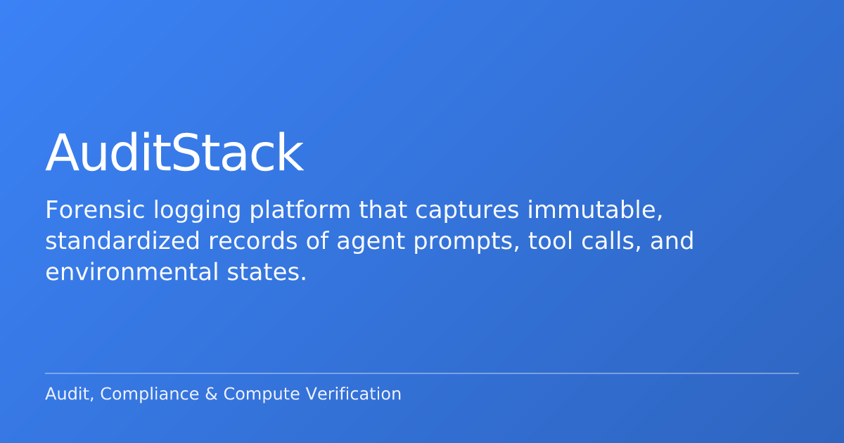Audit Request File Stack AuditStack